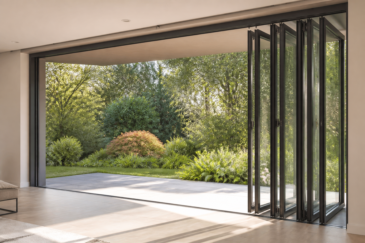 VLX 100 Bifold / Folding Door in Fort Lauderdale, FL | TruePane Windows & Doors - detail 4