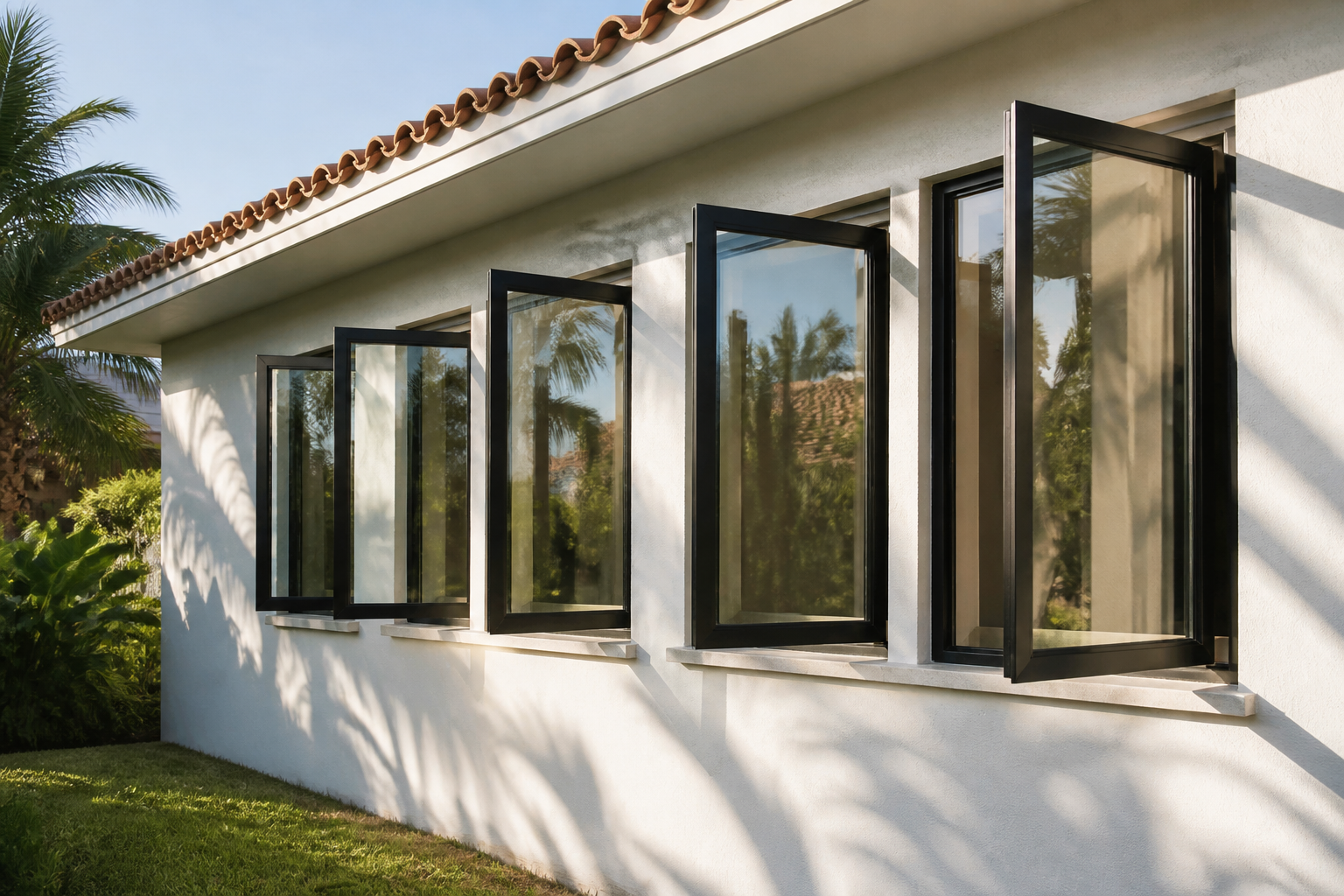 Casement Windows in Fort Lauderdale, FL | TruePane Windows & Doors - detail 1
