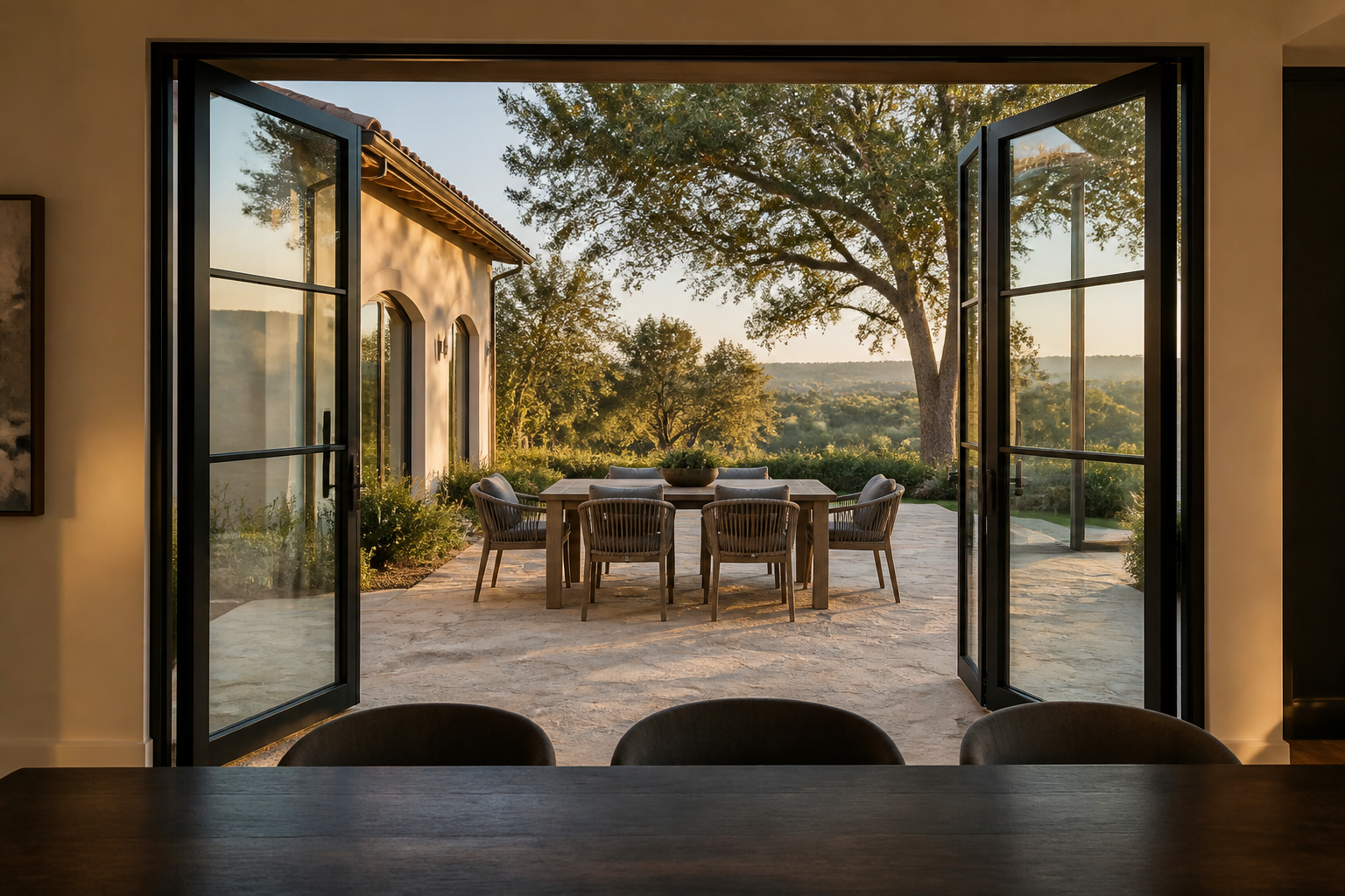 VLX 100 Double Swing / French Door in Fort Lauderdale, FL | TruePane Windows & Doors - detail 6