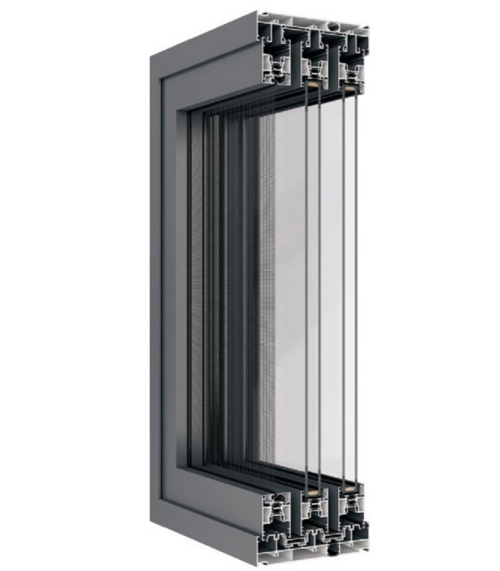 VLX 150 Heavy-Duty Sliding Door in Fort Lauderdale, FL | TruePane Windows & Doors - detail 2